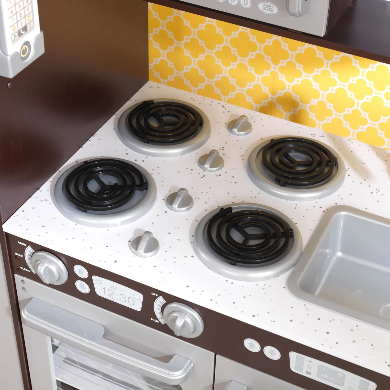 KidKraft Uptown Espresso Play Kitchen