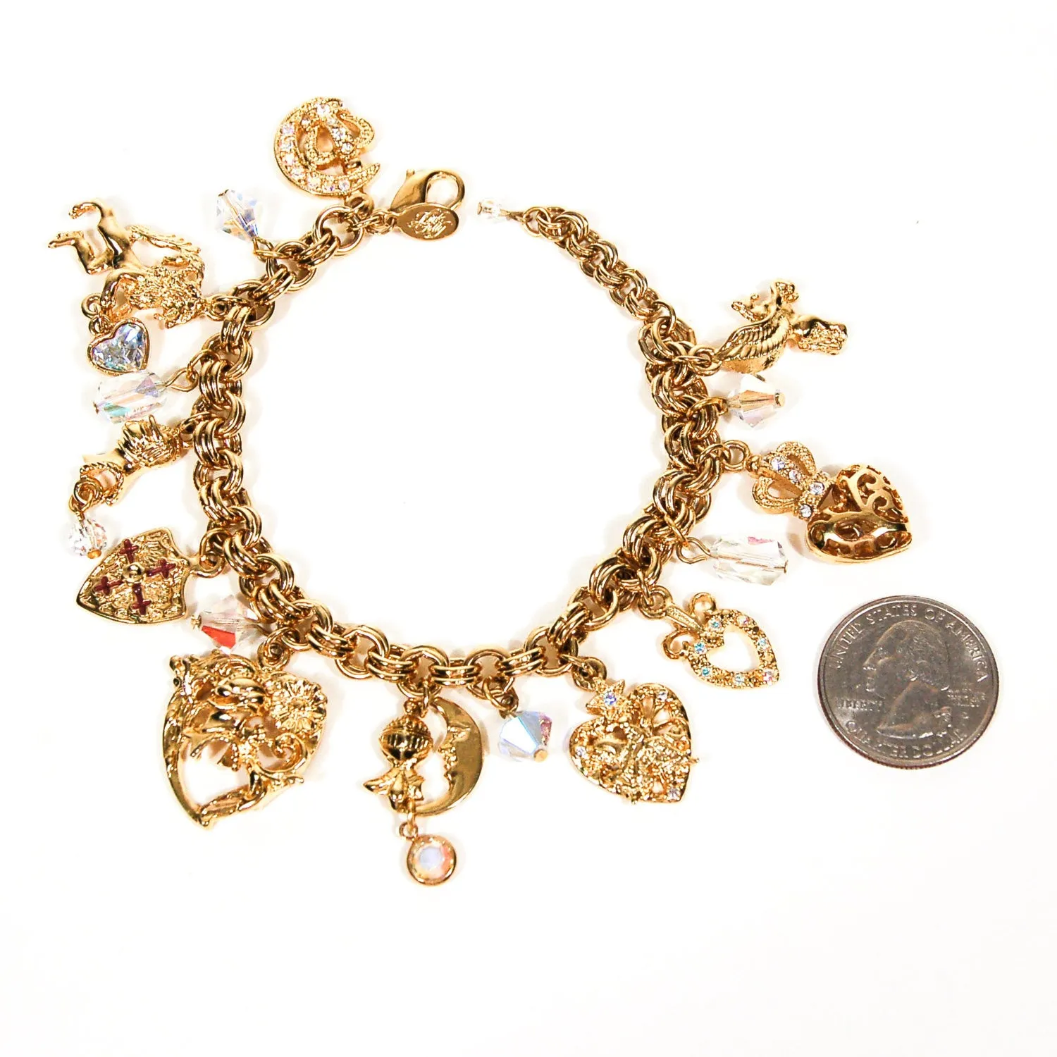 Kirks Folly Whimsical Charm Bracelet