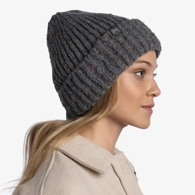 Knitted & Polar Beanie - Kim Grey