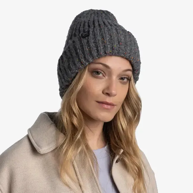 Knitted & Polar Beanie - Kim Grey
