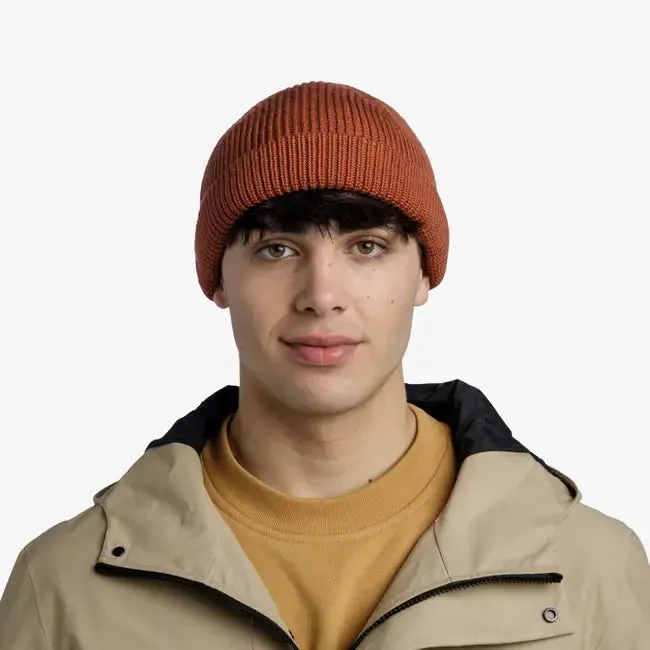 Knitted Beanie - Ervin Cinnamon
