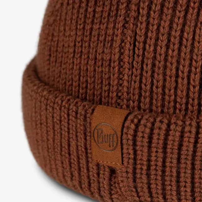 Knitted Beanie - Ervin Cinnamon