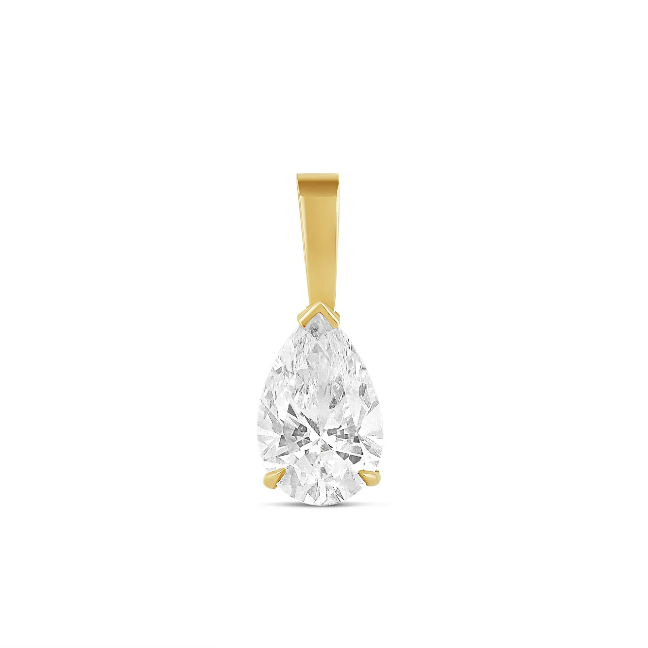 Lab Diamond Multishape Pendant - IGI Certified