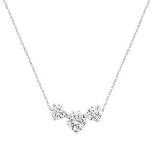 LAB GROWN Trio Graduating Diamond Pendant