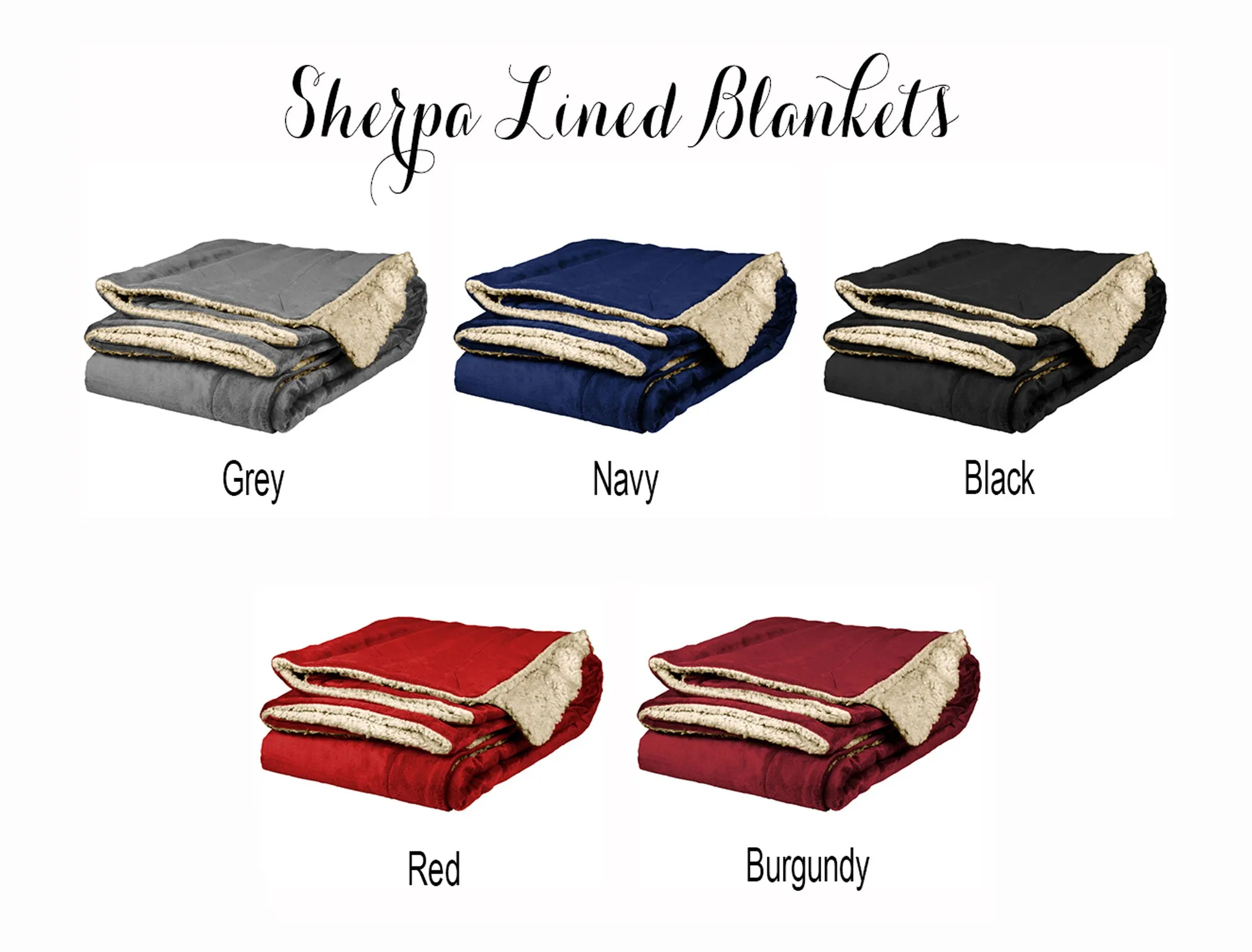 Lambda Chi Alpha Sherpa Lined Blanket
