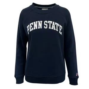 League Ladies Embroidered Penn State Crew Sweatshirt