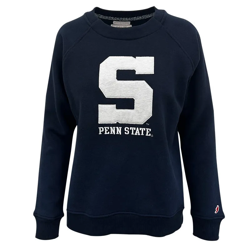League Ladies Embroidered "S" Crew