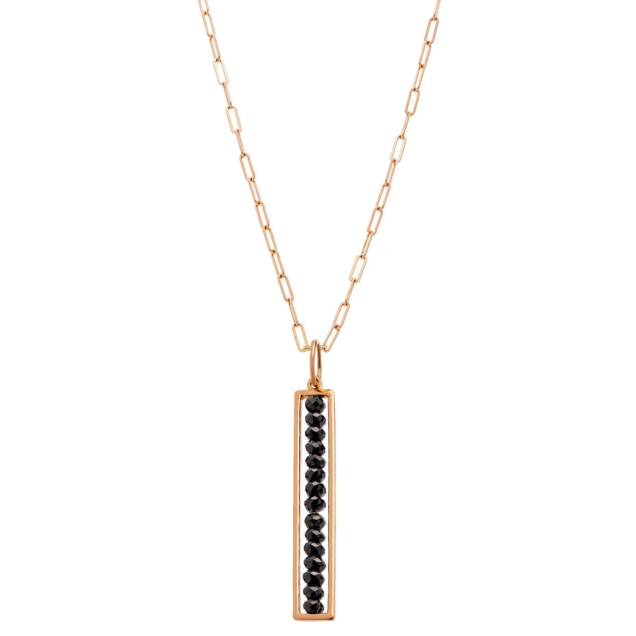 Leila Black Diamond Pendant