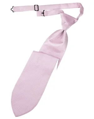 Light Pink Herringbone Kids Necktie