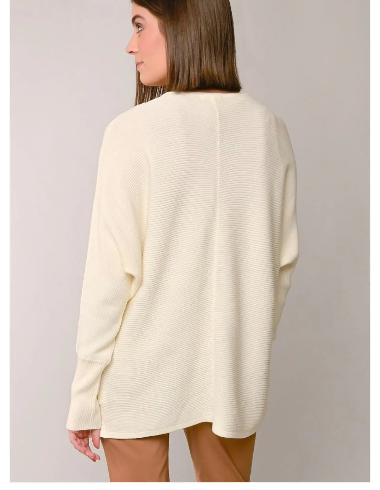 Lissy Ribbed a knit Cardigan