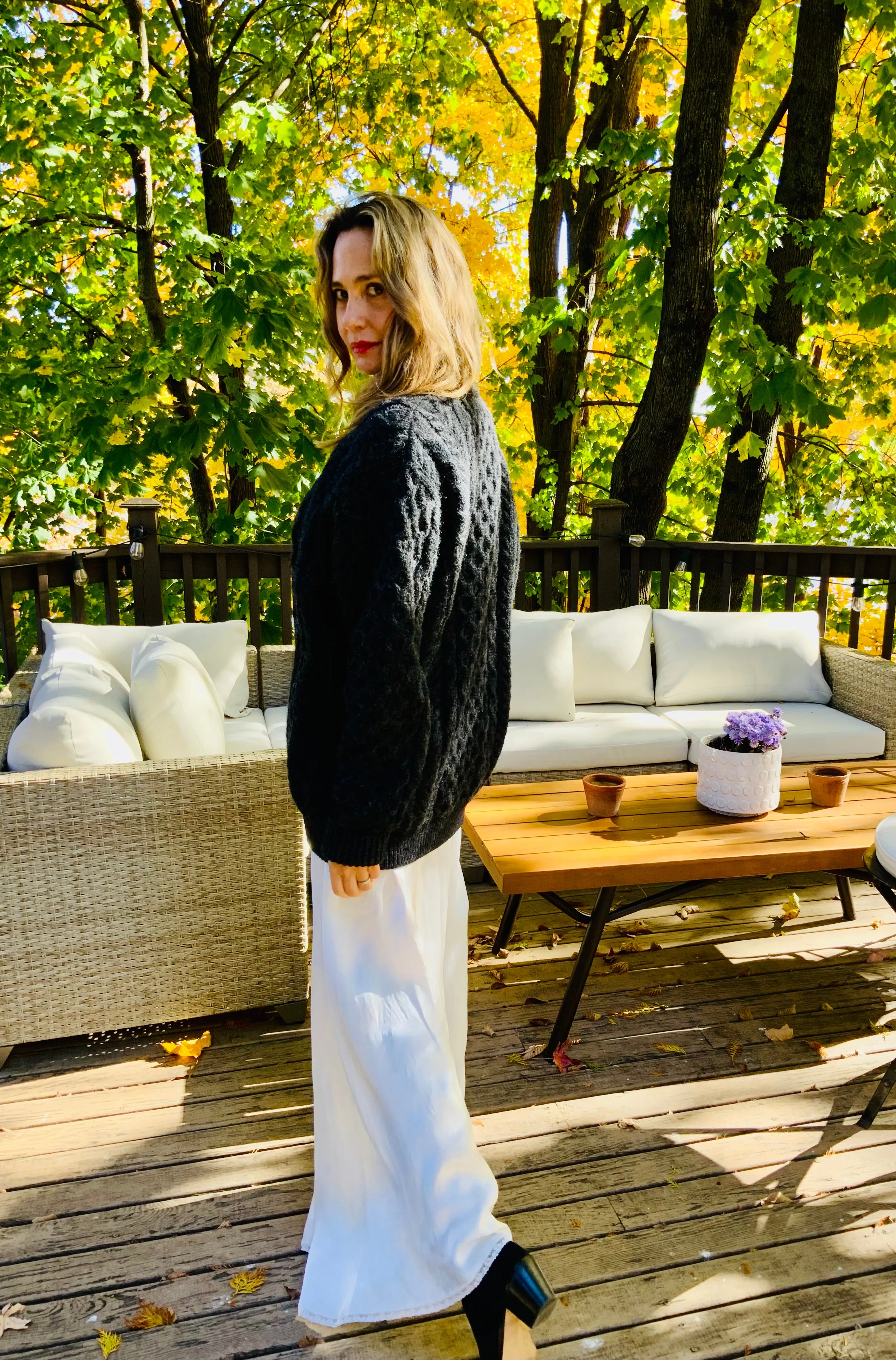 L.L Bean Pure Wool Cardigan - 60s - 60D