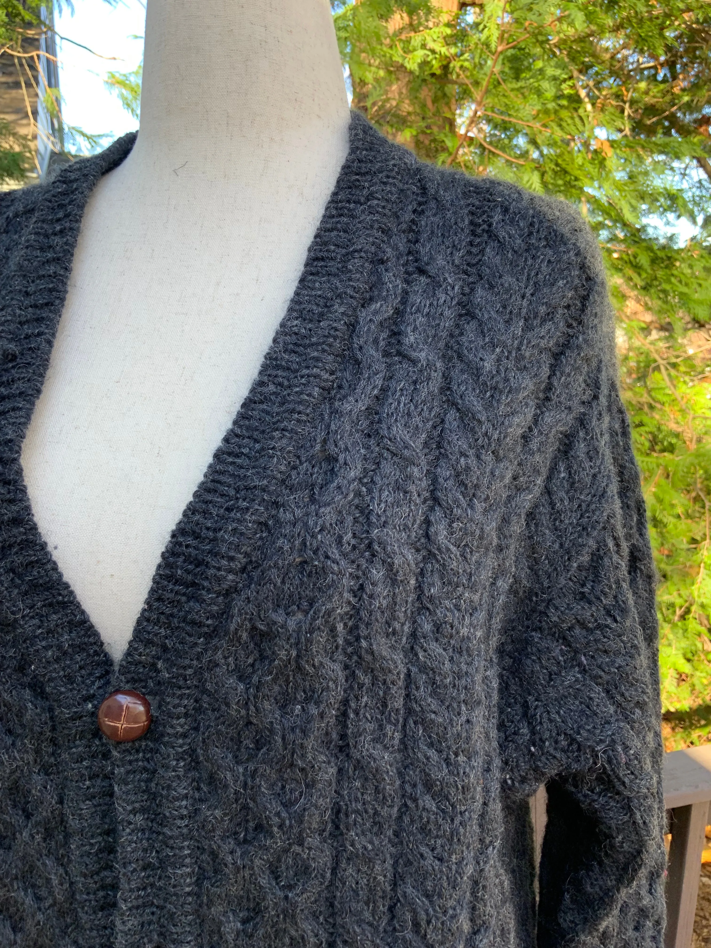 L.L Bean Pure Wool Cardigan - 60s - 60D