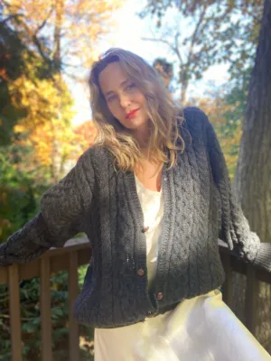 L.L Bean Pure Wool Cardigan - 60s - 60D