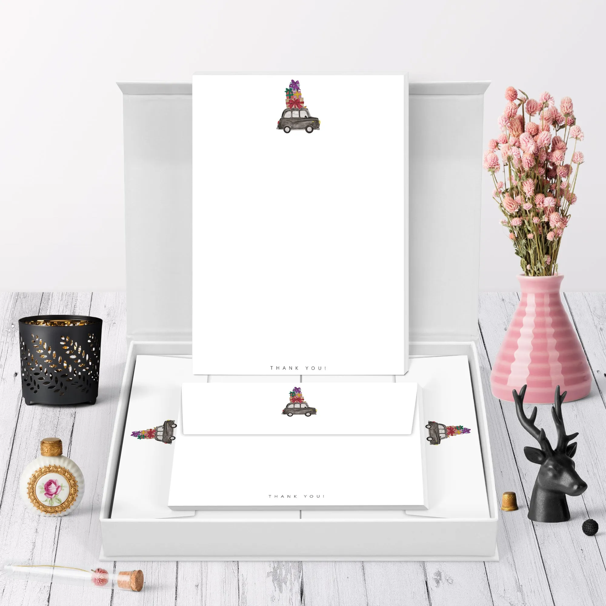 London Taxi Thank You Letter Writing Set