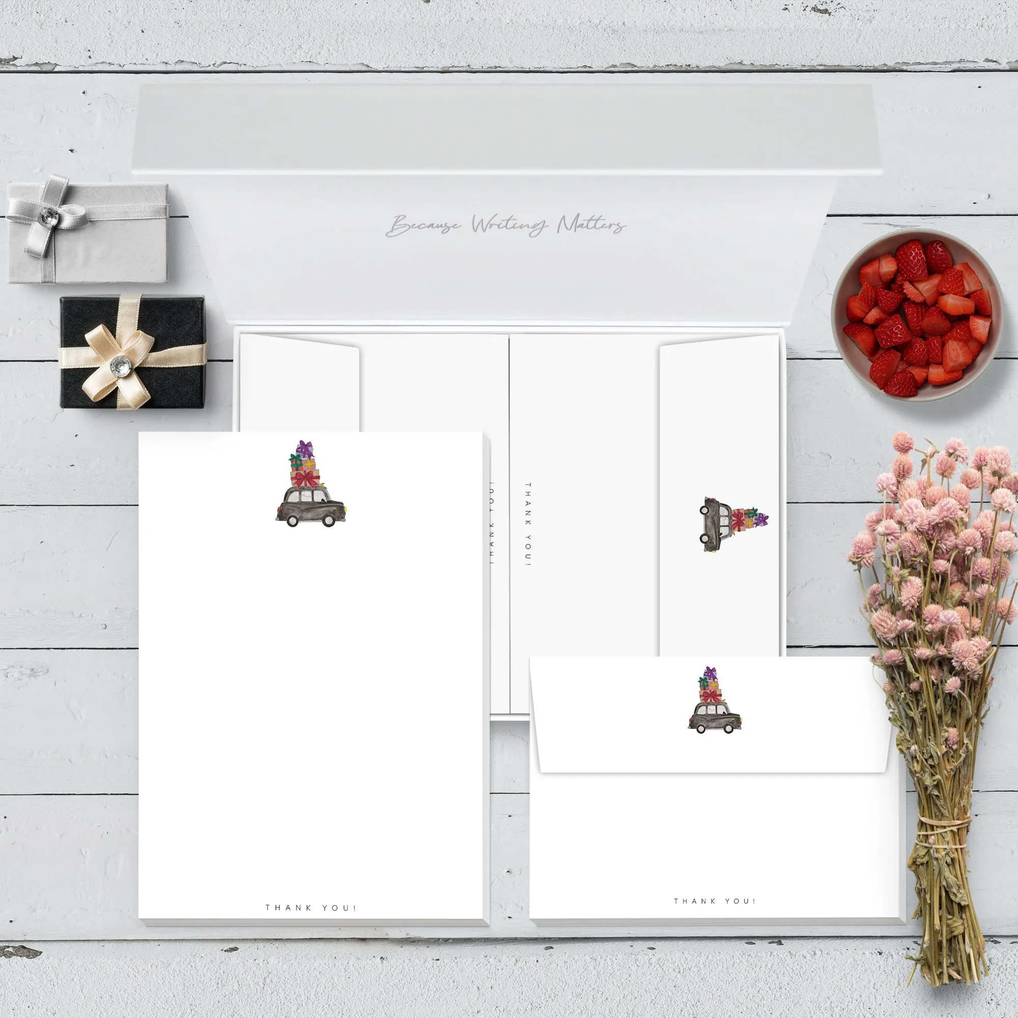 London Taxi Thank You Letter Writing Set