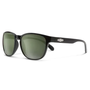 Loveseat - Black   Polarized Gray Green Lenses