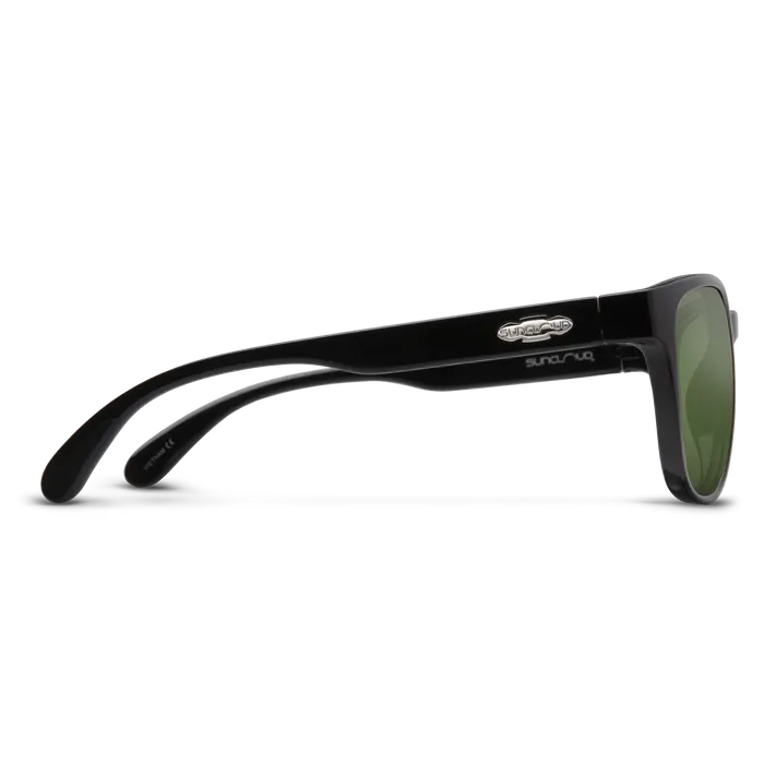Loveseat - Black   Polarized Gray Green Lenses