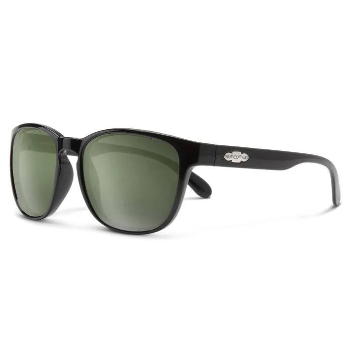 Loveseat - Black   Polarized Gray Green Lenses