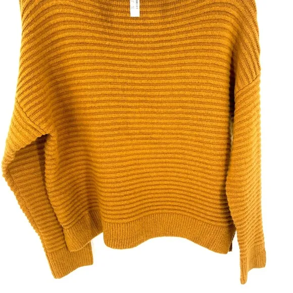MADEWELL NWT Belmont Mockneck Coziest Yarn Long Sleeve Wool Blend Sweater
