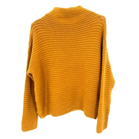 MADEWELL NWT Belmont Mockneck Coziest Yarn Long Sleeve Wool Blend Sweater