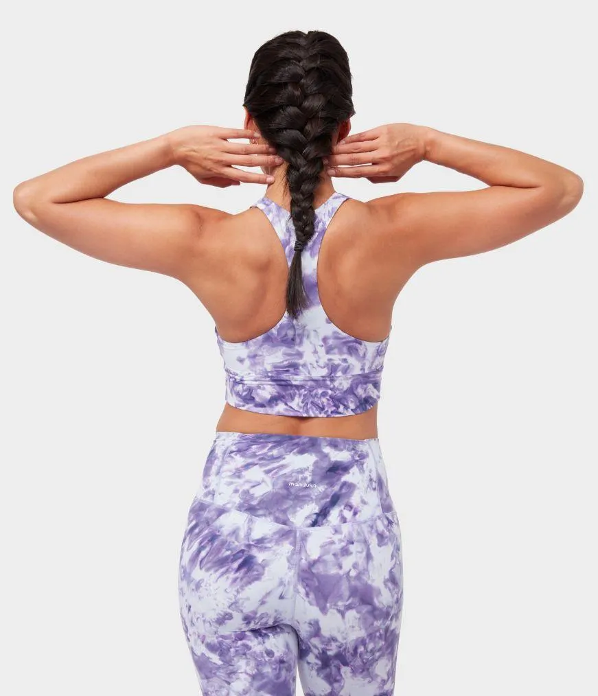 Manduka Apparel - Women's Aurora Racerback Bra - Aurora Cosmic Sky