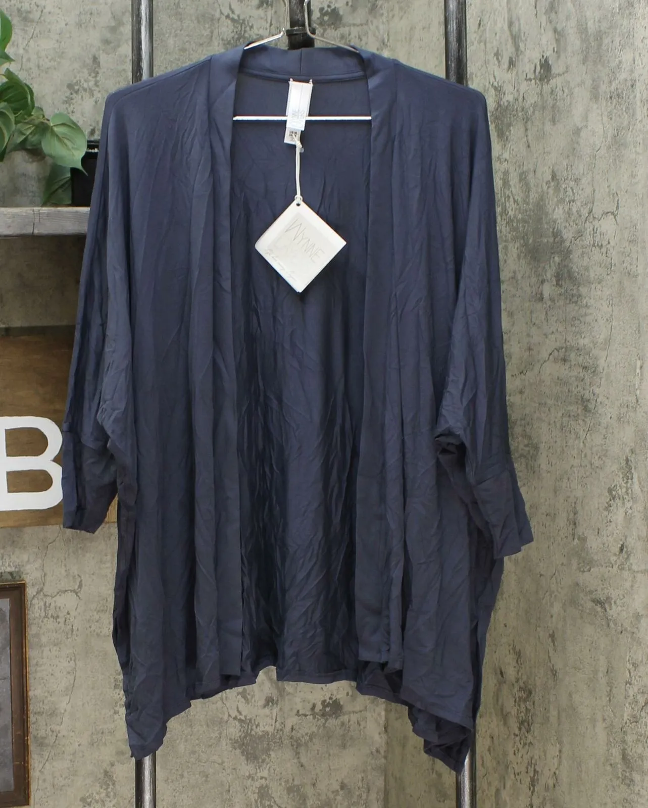 MarlaWynne WynneLayers Women's Unconstructed Open Front Knit Cardigan