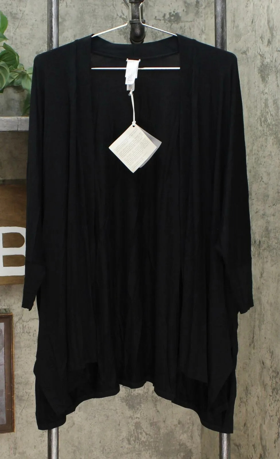 MarlaWynne WynneLayers Women's Unconstructed Open Front Knit Cardigan
