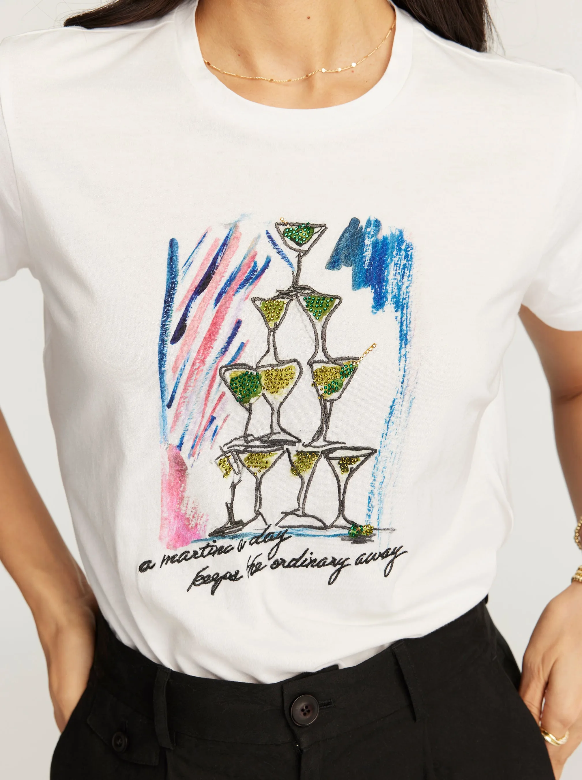 MARTINI TOWER T-SHIRT