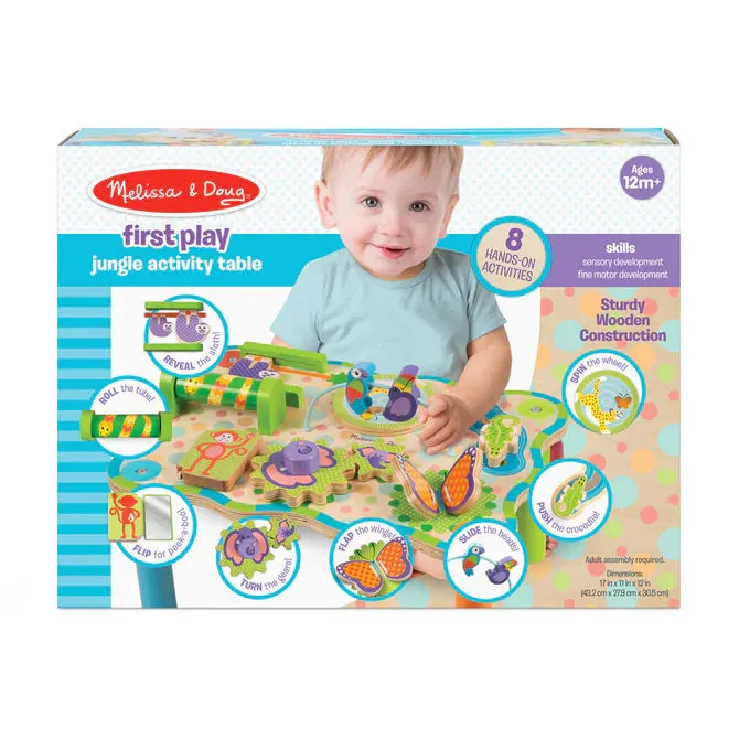 Melissa & Doug First Play Jungle Activity Table