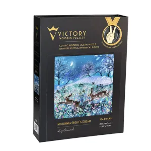 Midsummer Night's Dream 256pc Wooden Puzzle