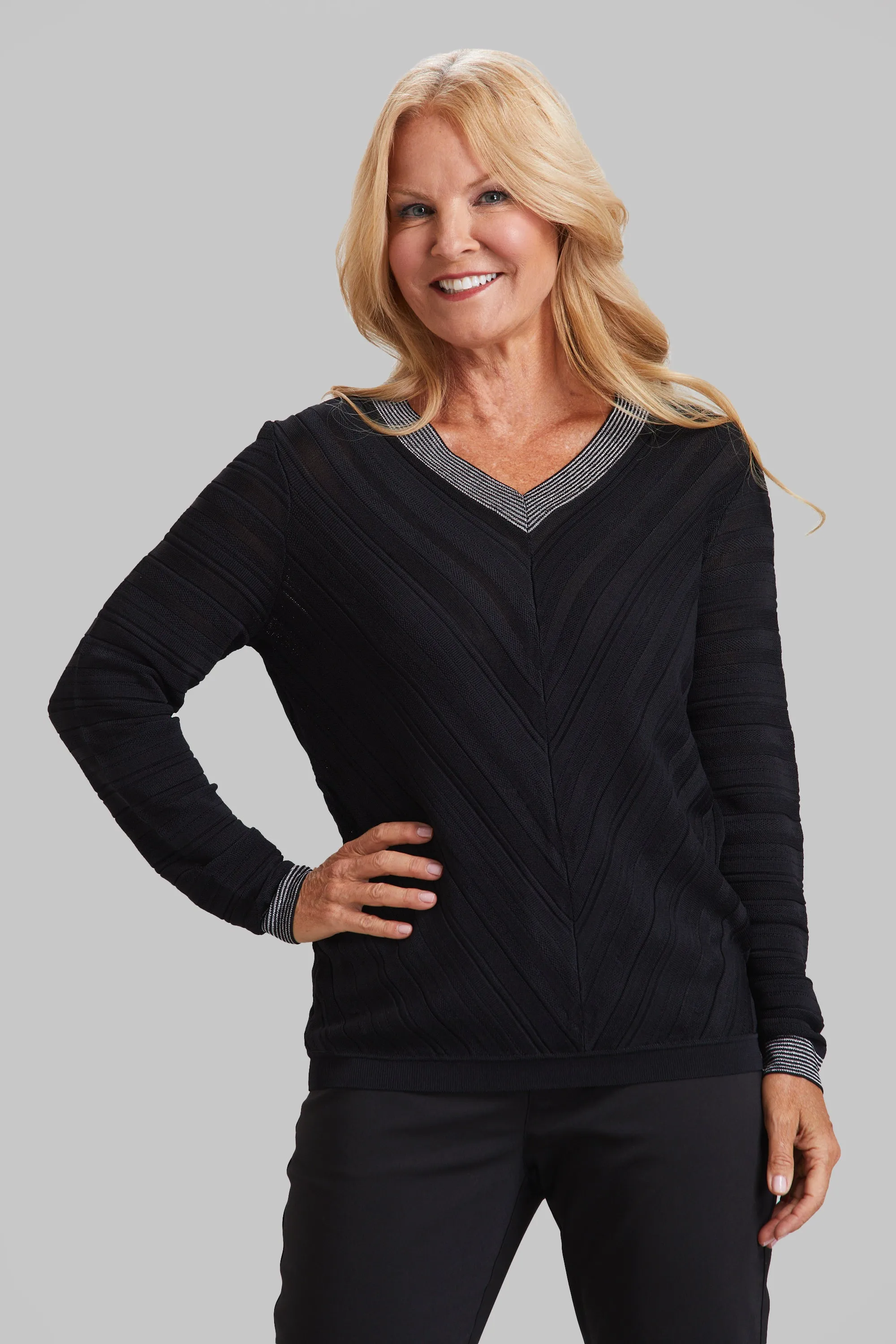 Miter V-Neck