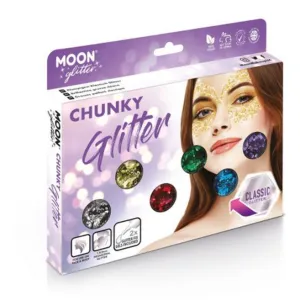 Moon Glitter Classic Chunky Glitter, Assorted