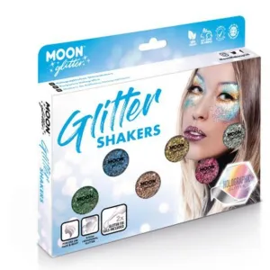 Moon Glitter Holographic Glitter Shakers, Assorted