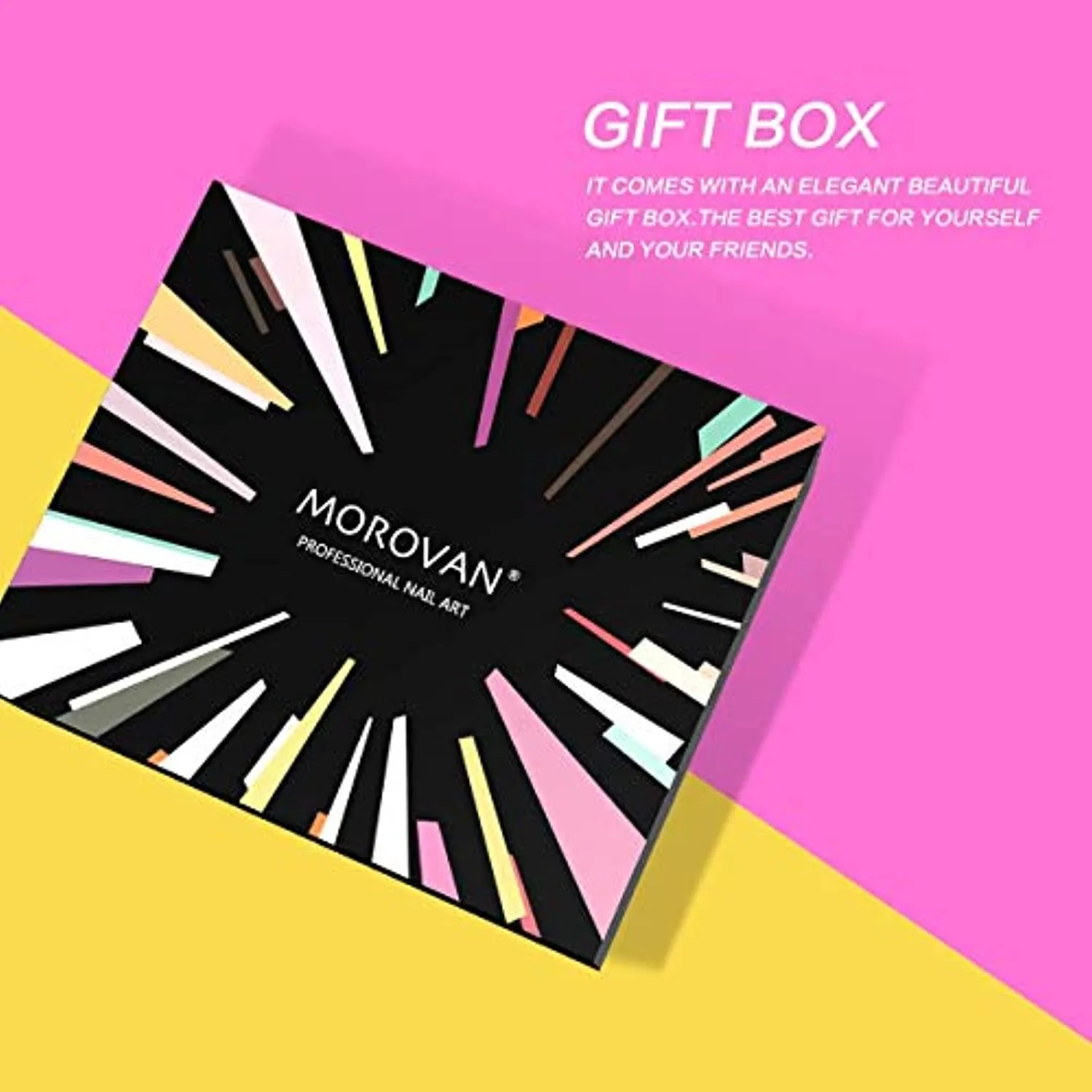 Morovan Acrylic Nail Kit with 12 Glitter Powder and Liquid Set - Professional Acrylic Nail Powder French Nail Tips, Practice Hand for Acrylic Nails Brushes Nail Art Tools Decoration DIY Nail Kit