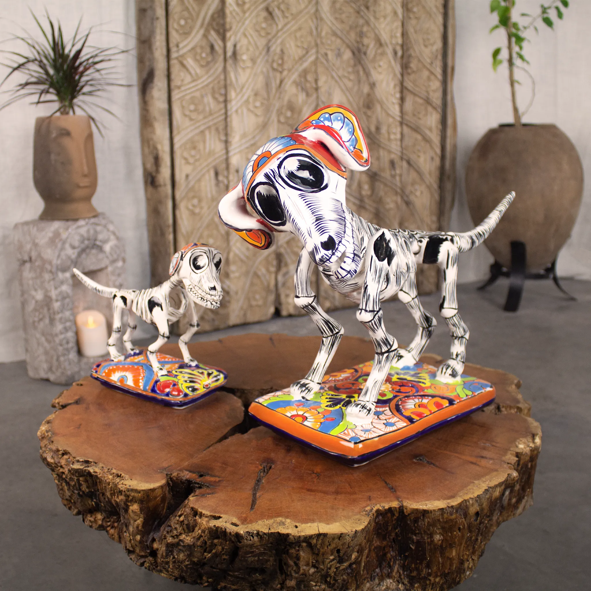 Muertos Doggie Sculpture