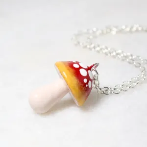 Mushroom Necklace