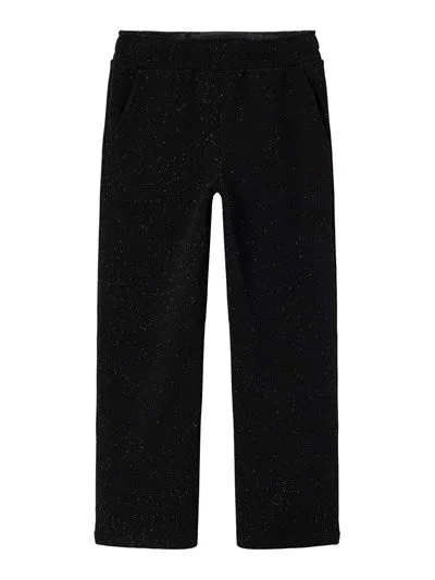 NAME IT | Kid Girl Wide Leg Sparkly Trousers