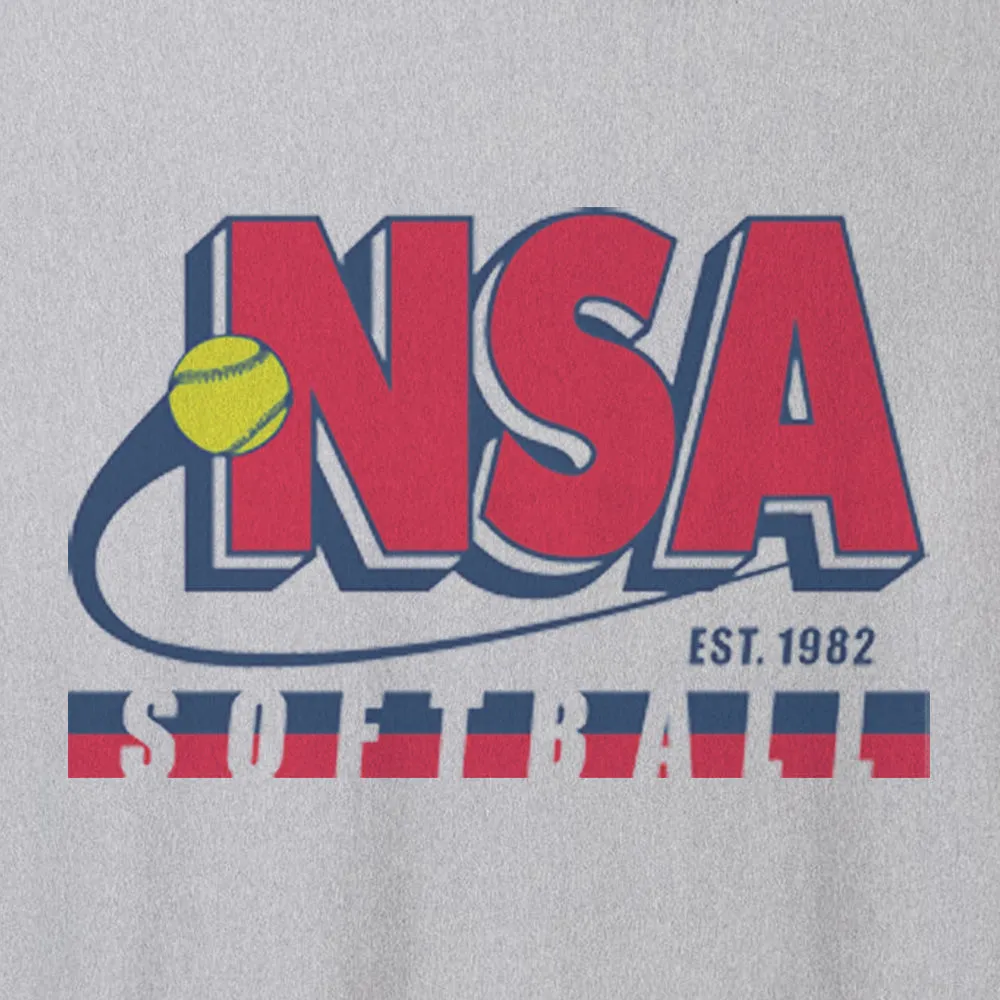 National Softball Association EST 1982 Fleece Stadium Blanket