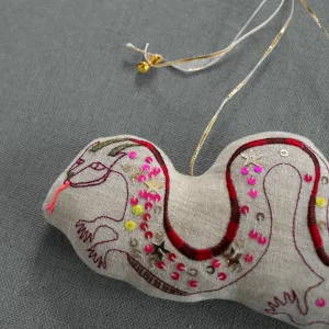 NEW! Dragon Ornament by Skippy Cotton