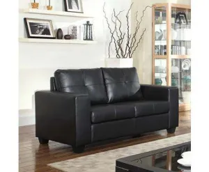 Nikki Sofa Black 2 Seater