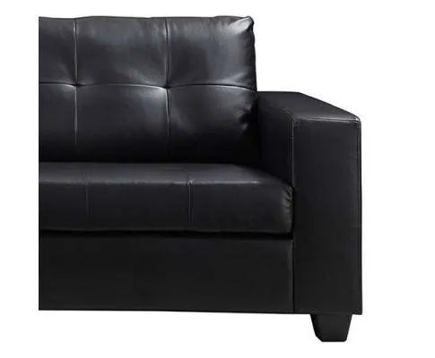 Nikki Sofa Black 3 Seater
