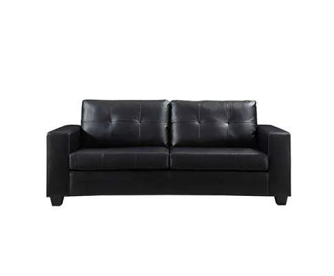 Nikki Sofa Black 3 Seater