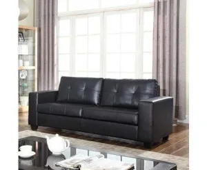 Nikki Sofa Black 3 Seater