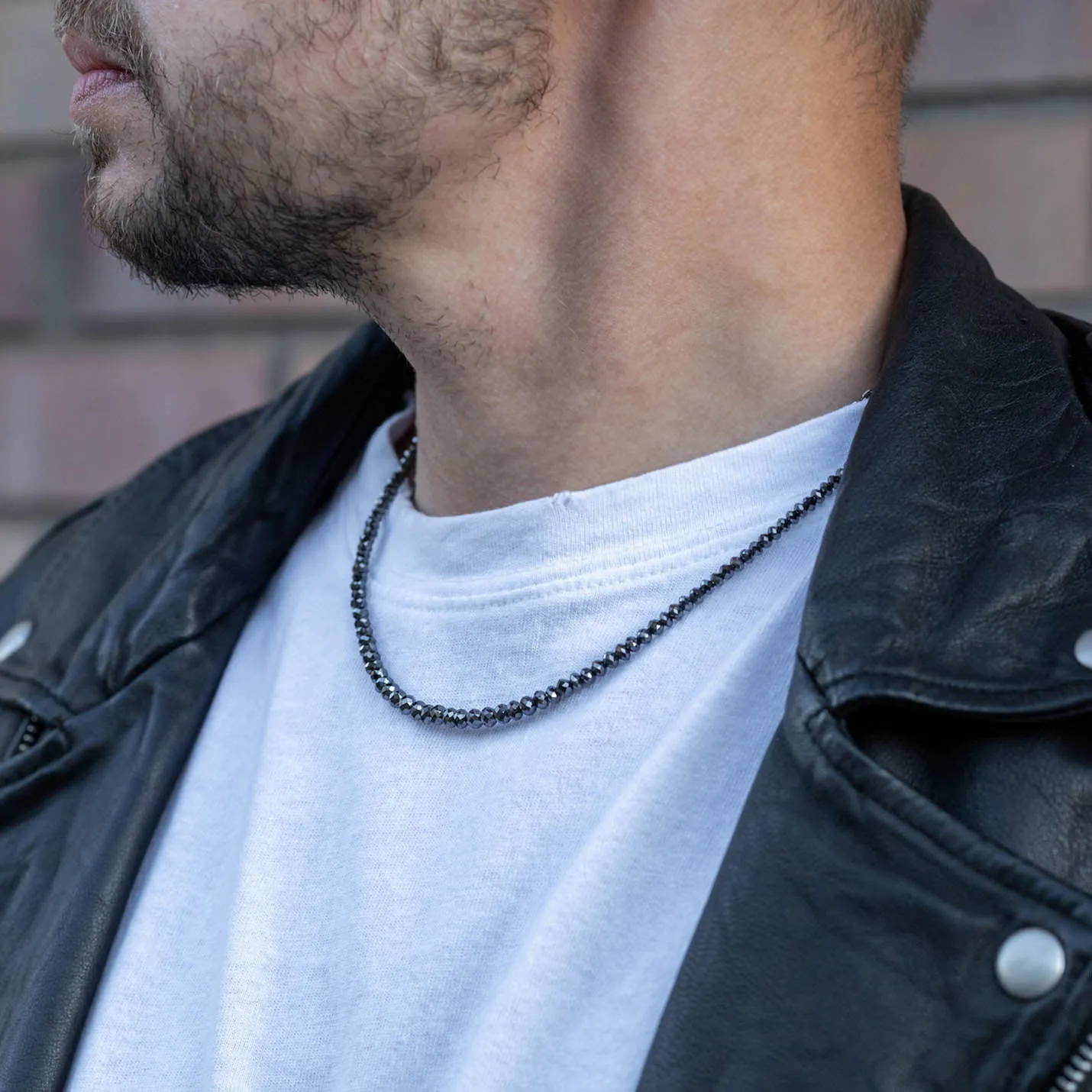 Noir Black Diamond Large Necklace