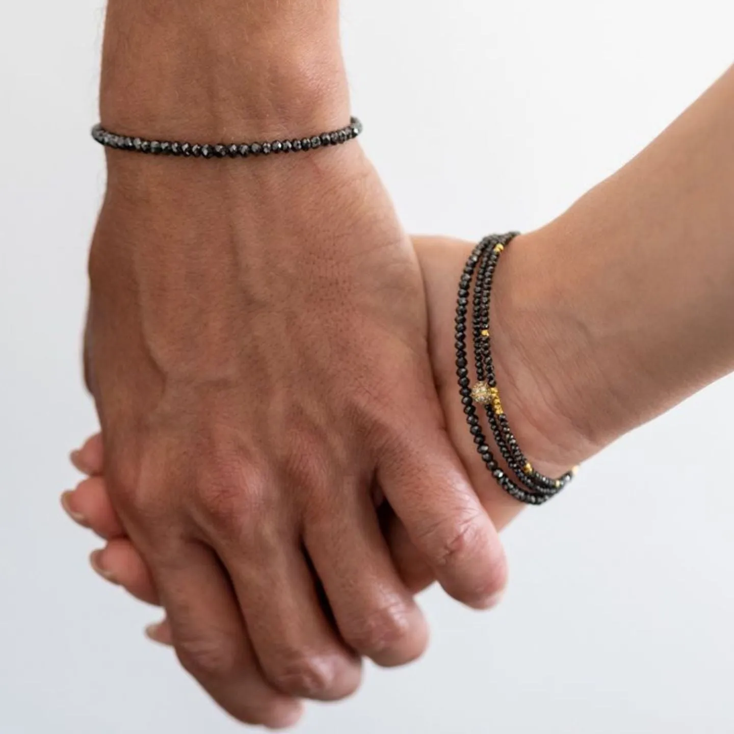 Noir Medium Black Diamond Bracelet