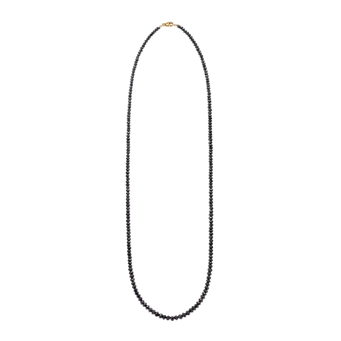 Noir Small Black Diamond Necklace