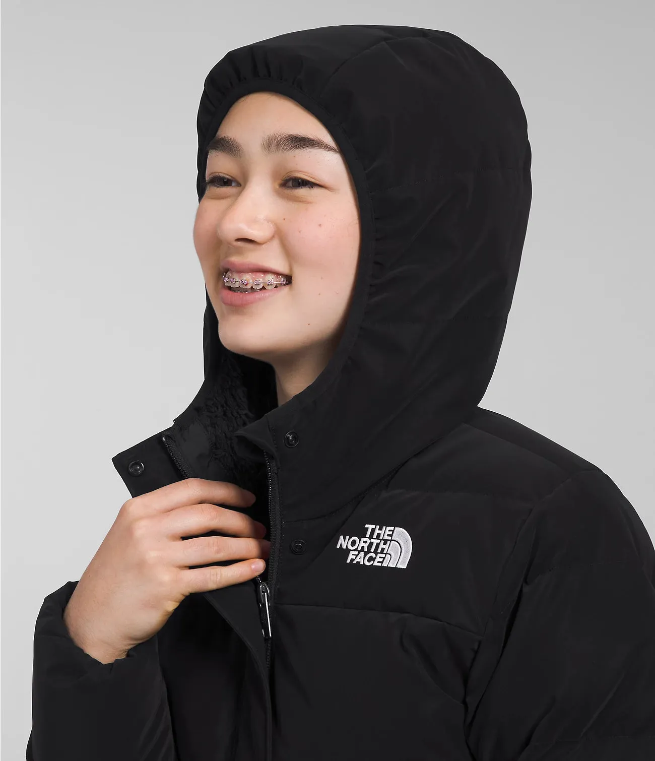 North Down Fleece-Lined Parka (Girls') - NF0A82Y9 - Past Season