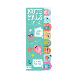 Note Pals Sticky Tabs - Friendly Fish