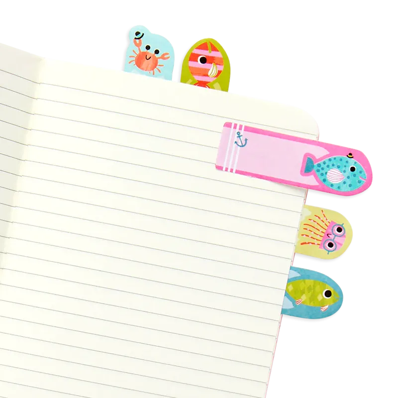 Note Pals Sticky Tabs - Friendly Fish