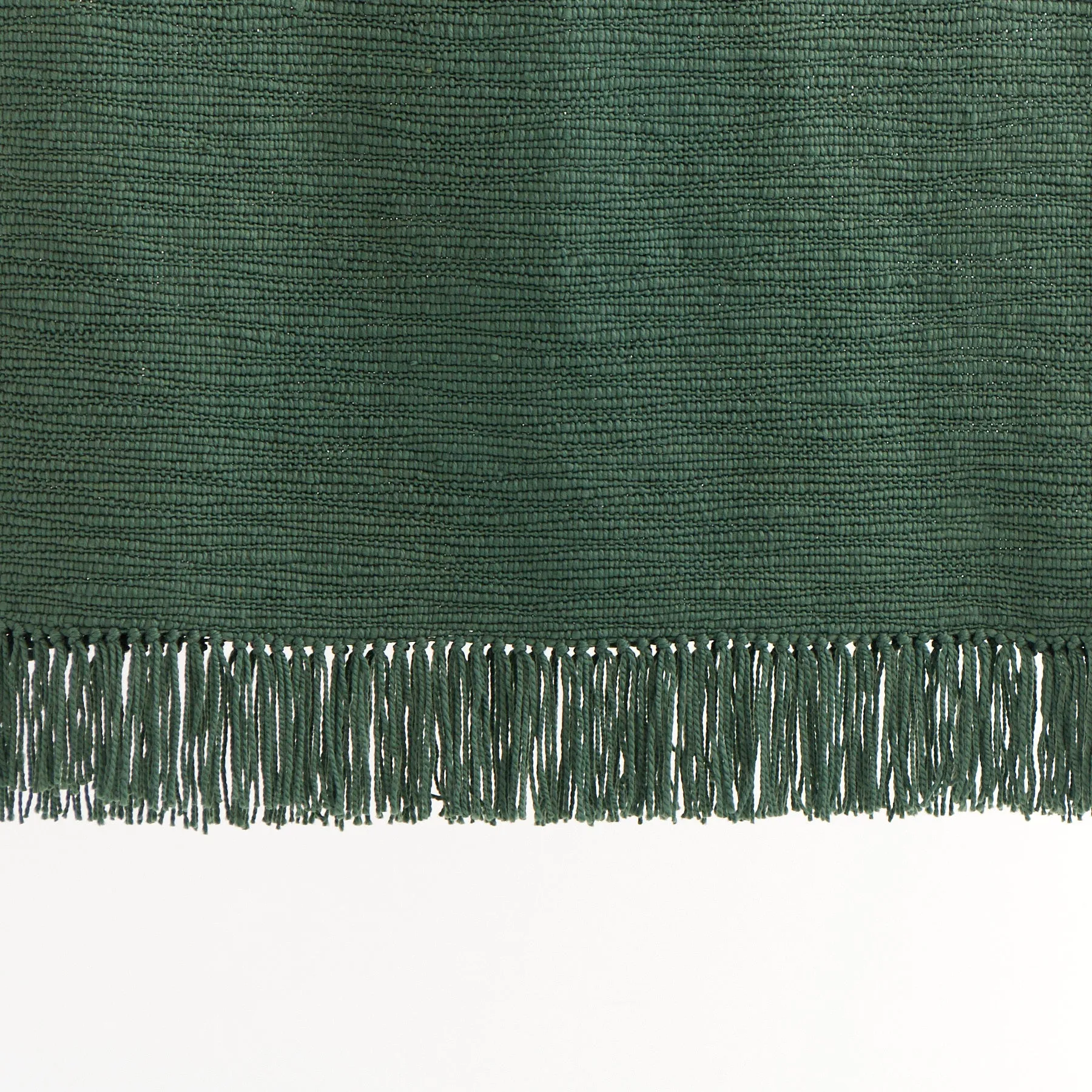 Olive Green Chunky Woven Blanket - Cozy Up in Sustainable Style - Handmade with Irregular Merino Wool Texture